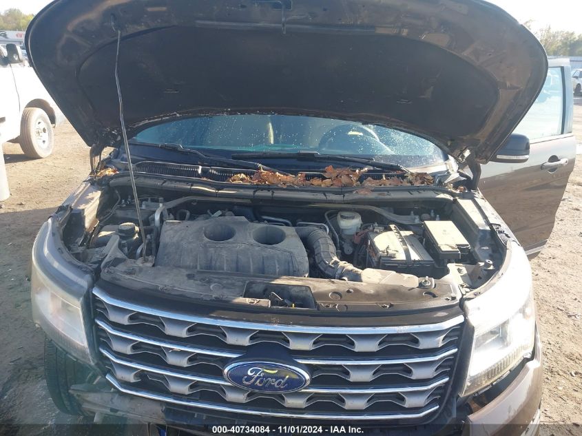 2016 Ford Explorer Xlt VIN: 1FM5K7DH0GG104880 Lot: 40734084