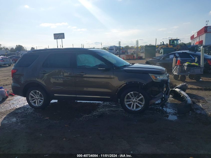 2016 Ford Explorer Xlt VIN: 1FM5K7DH0GG104880 Lot: 40734084