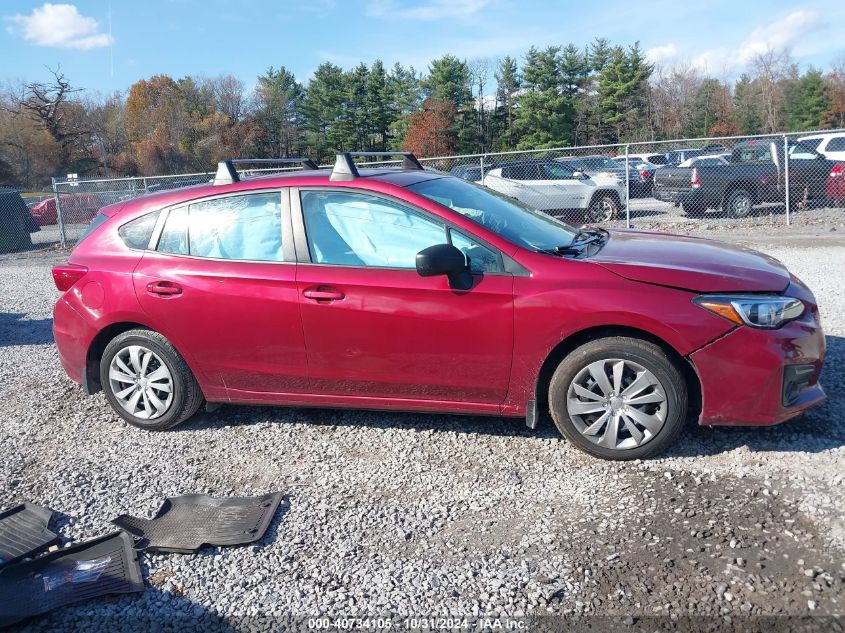 2018 Subaru Impreza 2.0I VIN: 4S3GTAA6XJ3743375 Lot: 40734105