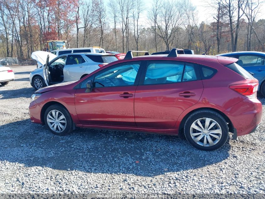 2018 Subaru Impreza 2.0I VIN: 4S3GTAA6XJ3743375 Lot: 40734105