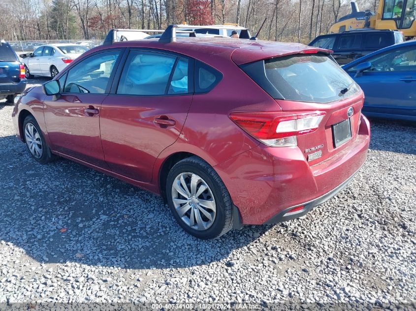 2018 Subaru Impreza 2.0I VIN: 4S3GTAA6XJ3743375 Lot: 40734105