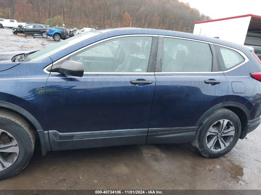 2019 HONDA CR-V LX - 2HKRW6H39KH211050