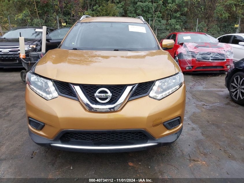 2014 Nissan Rogue Sv VIN: 5N1AT2MT8EC823756 Lot: 40734112