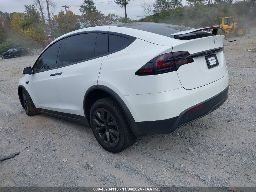 2023 Tesla Model X Dual Motor All-Wheel Drive/Standard Range VIN: 7SAXCBE51PF397027 Lot: 40734118