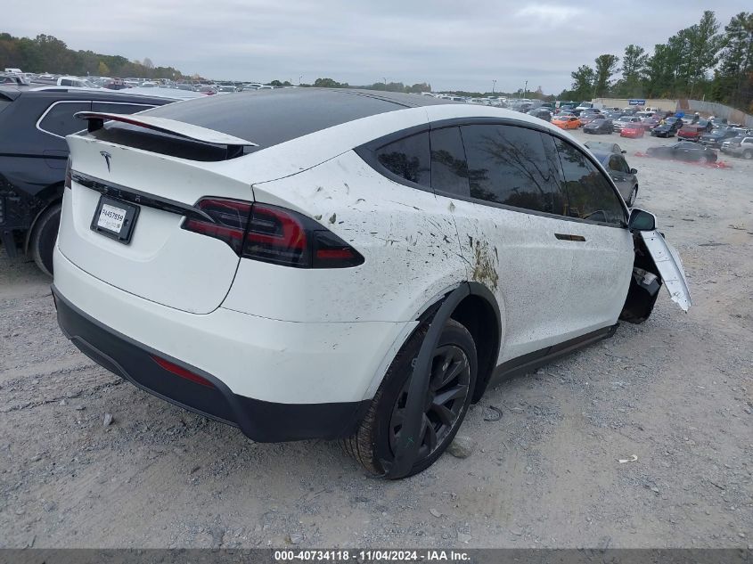 2023 Tesla Model X Dual Motor All-Wheel Drive/Standard Range VIN: 7SAXCBE51PF397027 Lot: 40734118