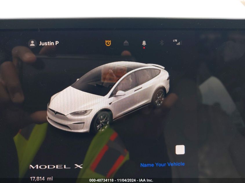 2023 Tesla Model X Dual Motor All-Wheel Drive/Standard Range VIN: 7SAXCBE51PF397027 Lot: 40734118