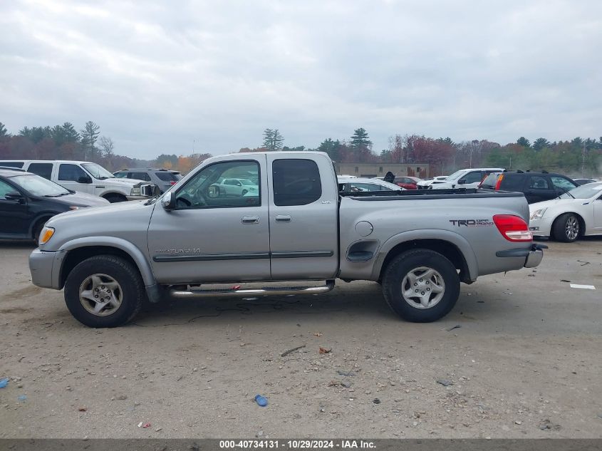 2004 Toyota Tundra Sr5 V8 VIN: 5TBBT44154S453813 Lot: 40848343