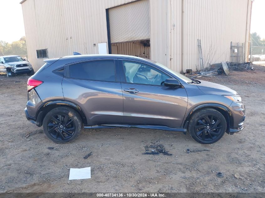 2022 Honda Hr-V Awd Sport VIN: 3CZRU6H17NM754331 Lot: 40734136