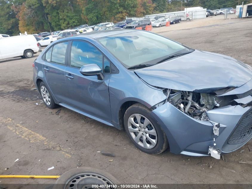 2021 Toyota Corolla Le VIN: 5YFEPMAE8MP153451 Lot: 40734160