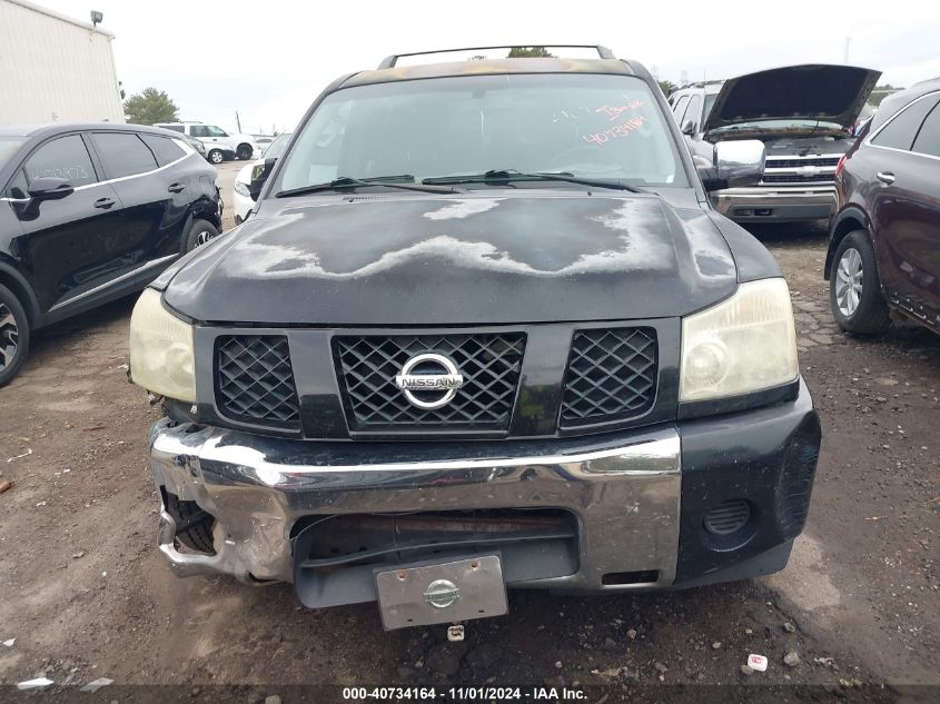 2006 Nissan Armada Se VIN: 5N1AA08A16N737617 Lot: 40734164