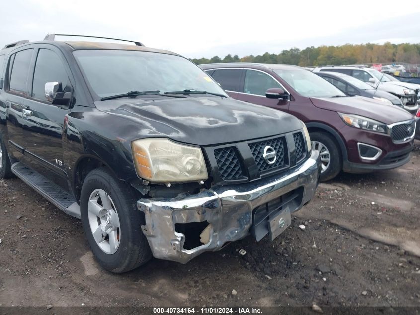 2006 Nissan Armada Se VIN: 5N1AA08A16N737617 Lot: 40734164