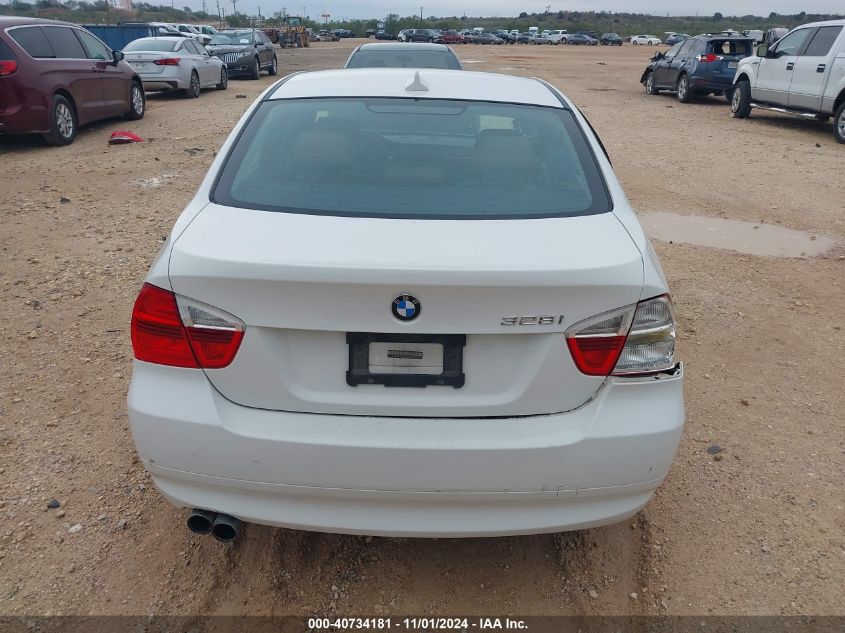 2008 BMW 328I VIN: WBAVA37578NL44409 Lot: 40734181