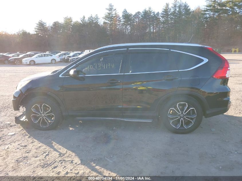 2016 Honda Cr-V Ex-L VIN: 5J6RM4H73GL000159 Lot: 40734194