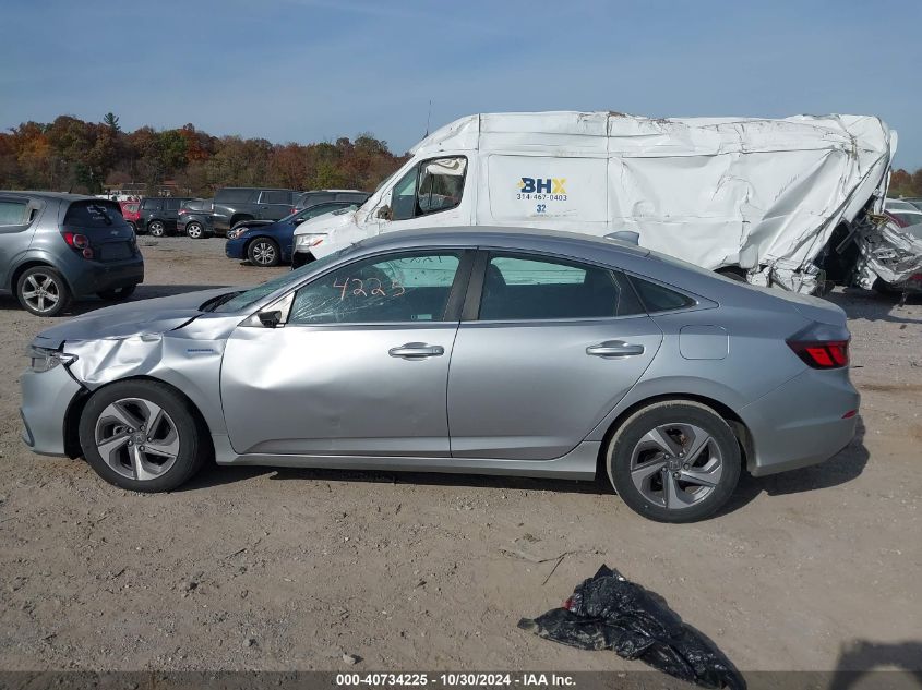 2020 Honda Insight Ex VIN: 19XZE4F51LE009790 Lot: 40734225