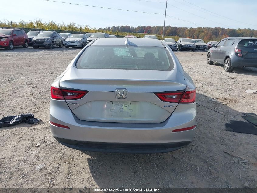 2020 Honda Insight Ex VIN: 19XZE4F51LE009790 Lot: 40734225