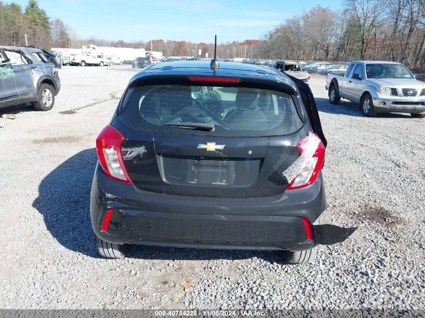 2022 Chevrolet Spark Fwd Ls Automatic VIN: KL8CB6SA6NC020803 Lot: 40734228