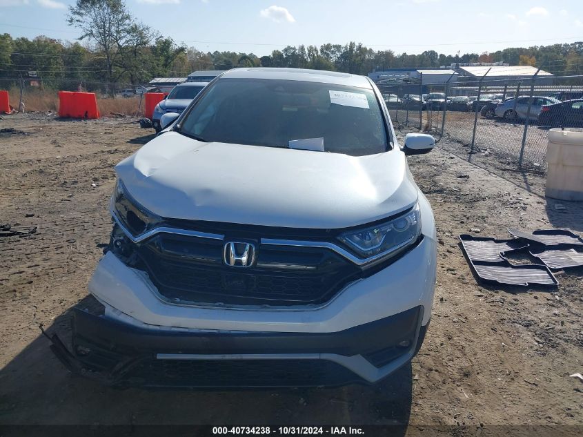 2021 Honda Cr-V 2Wd Ex-L VIN: 5J6RW1H89MA010512 Lot: 40734238