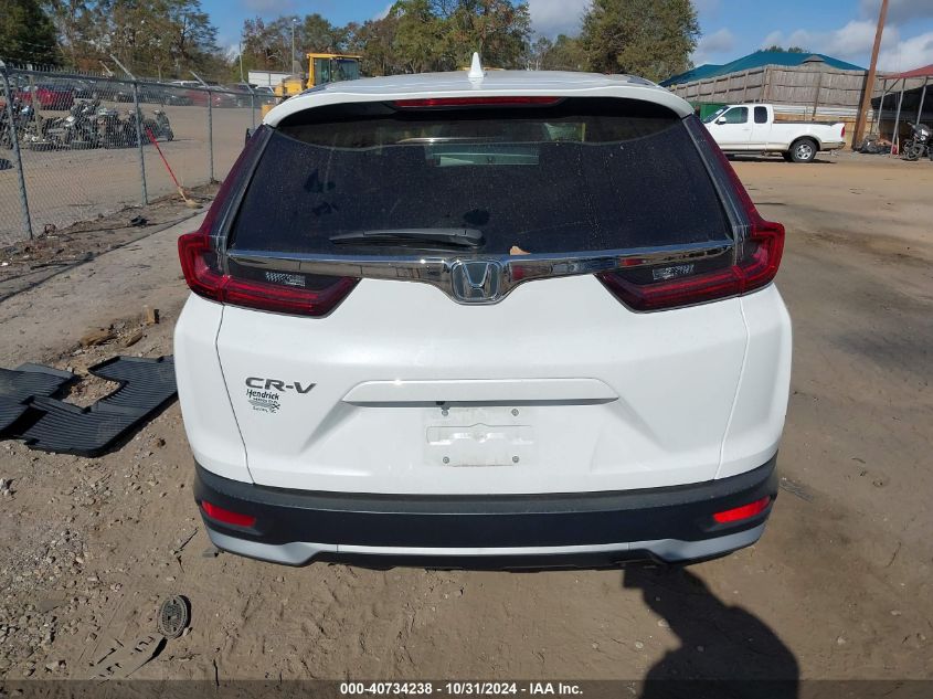 2021 Honda Cr-V 2Wd Ex-L VIN: 5J6RW1H89MA010512 Lot: 40734238