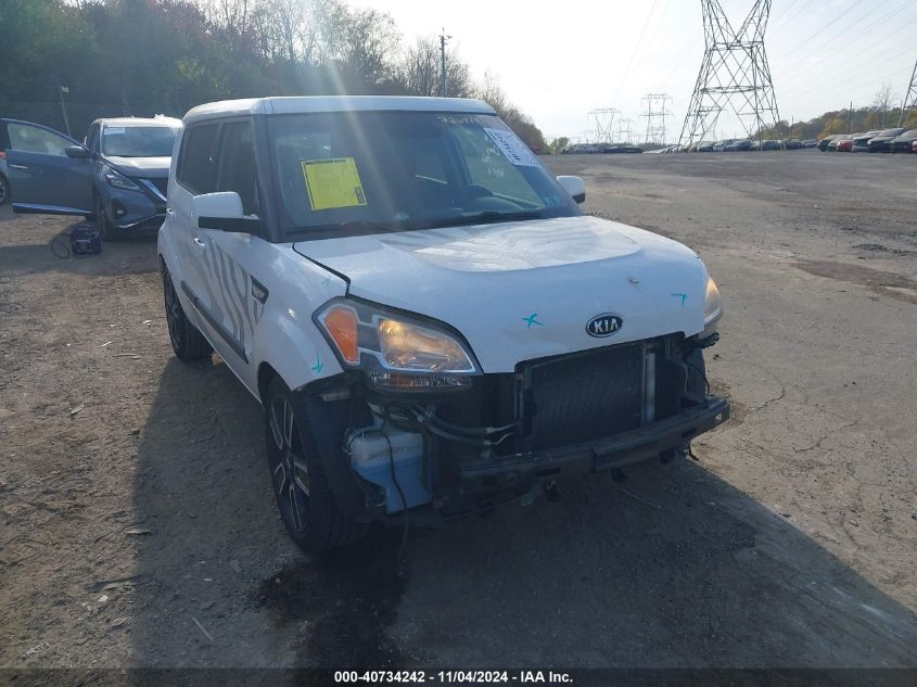 2011 Kia Soul + VIN: KNDJT2A20B7726474 Lot: 40734242