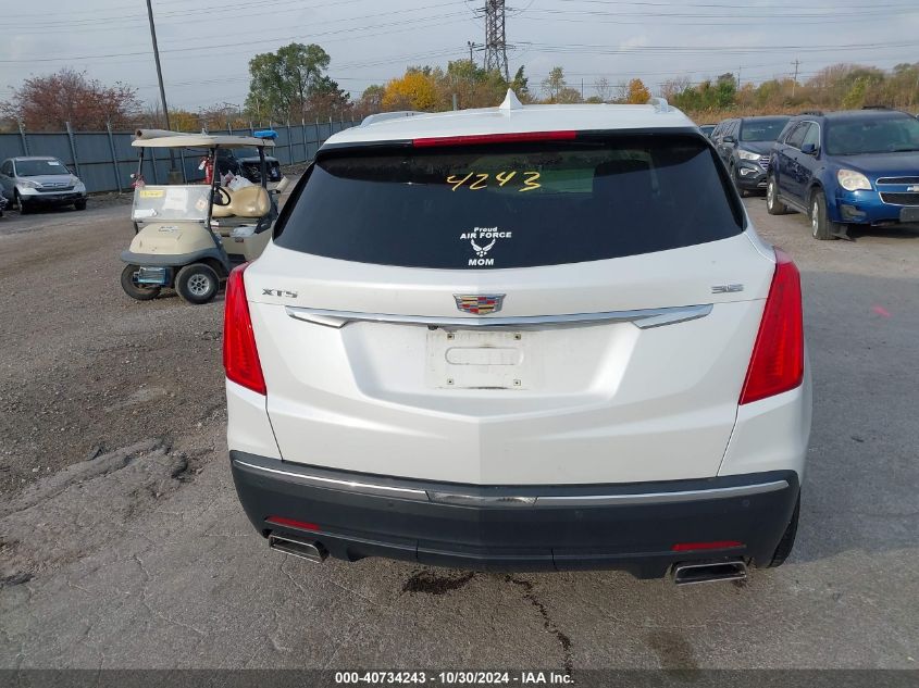 2017 Cadillac Xt5 Luxury VIN: 1GYKNBRS4HZ113283 Lot: 40734243