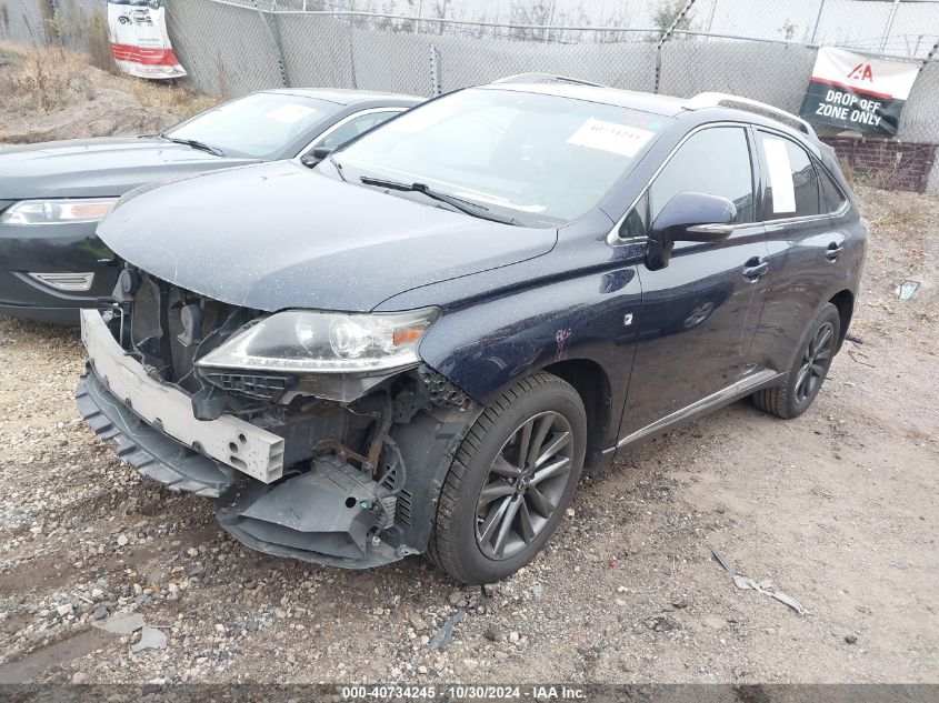 VIN 2T2BK1BA4DC186728 2013 Lexus RX, 350 F Sport no.2