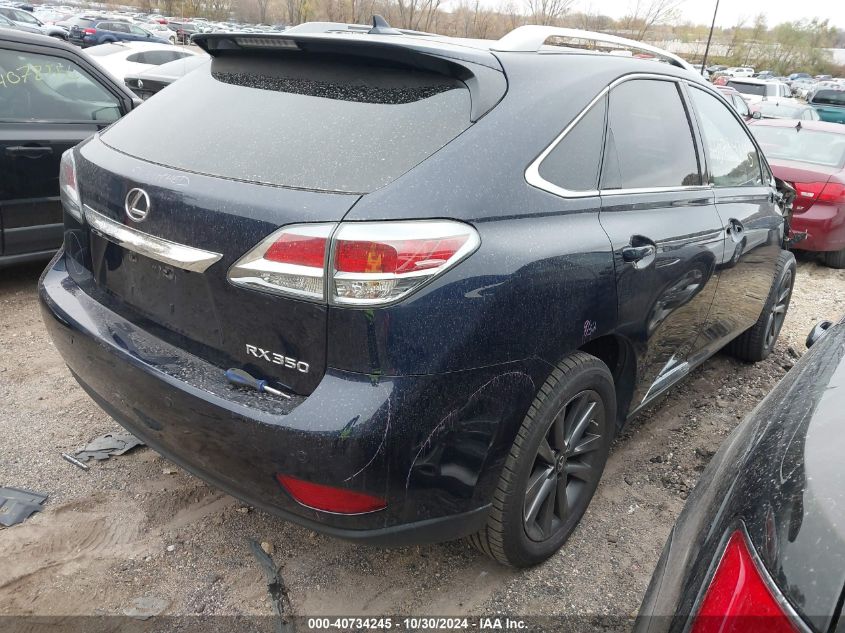 VIN 2T2BK1BA4DC186728 2013 Lexus RX, 350 F Sport no.4