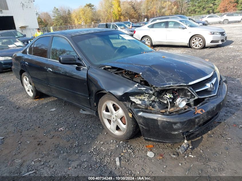 2003 Acura Tl 3.2 Type S VIN: 19UUA56803A037655 Lot: 40734249