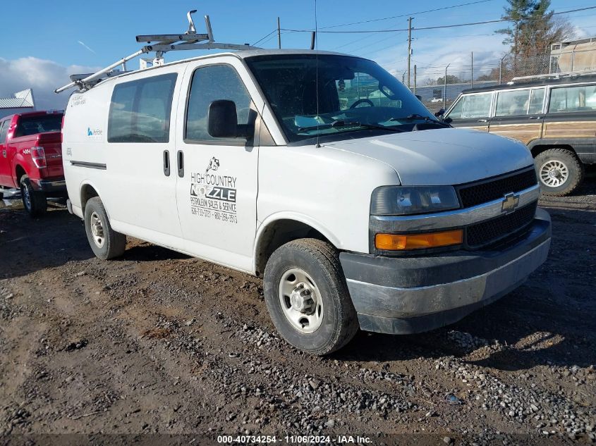 2018 Chevrolet Express 2500 Work Van VIN: 1GCWGAFG5J1911310 Lot: 40734254