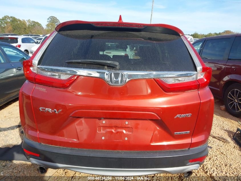 2019 Honda Cr-V Touring VIN: 2HKRW2H98KH606477 Lot: 40734258