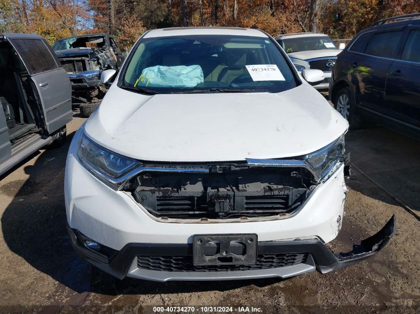 2019 Honda Cr-V Ex-L VIN: 5J6RW2H82KL037266 Lot: 40734270