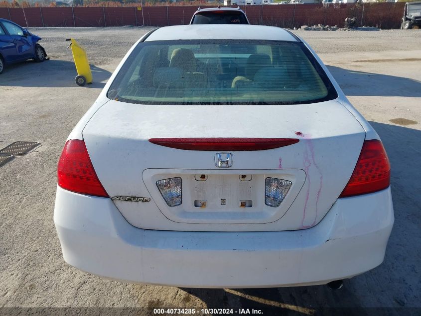 2006 Honda Accord 2.4 Lx VIN: 1HGCM56416A177539 Lot: 40734285