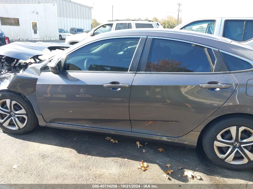 2018 Honda Civic Lx VIN: 2HGFC2F5XJH571770 Lot: 40734286