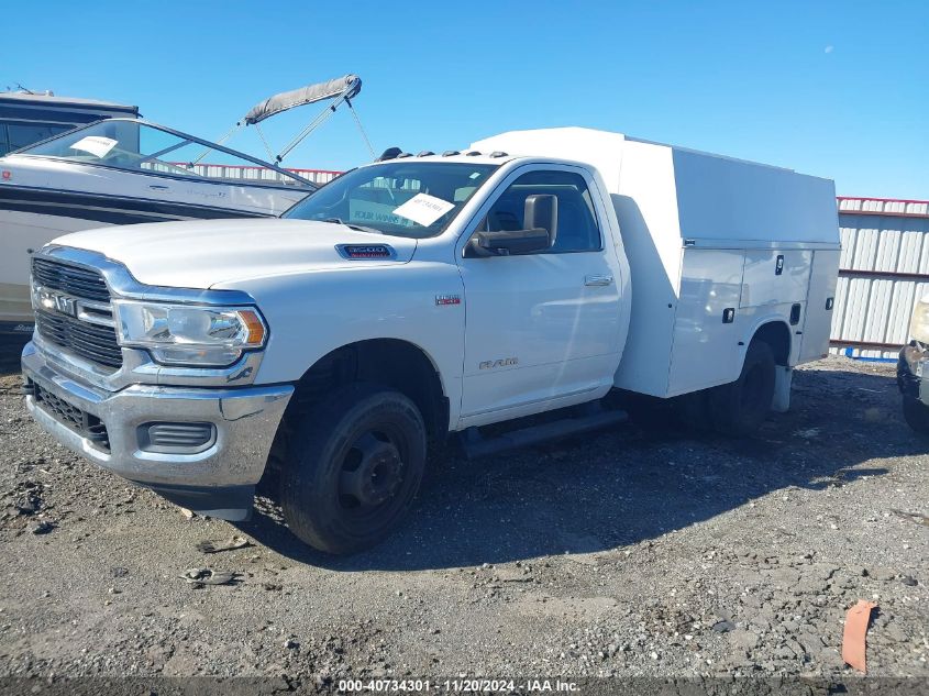 2019 Ram 3500 Chassis Tradesman/Slt VIN: 3C7WRTAJ9KG583744 Lot: 40734301