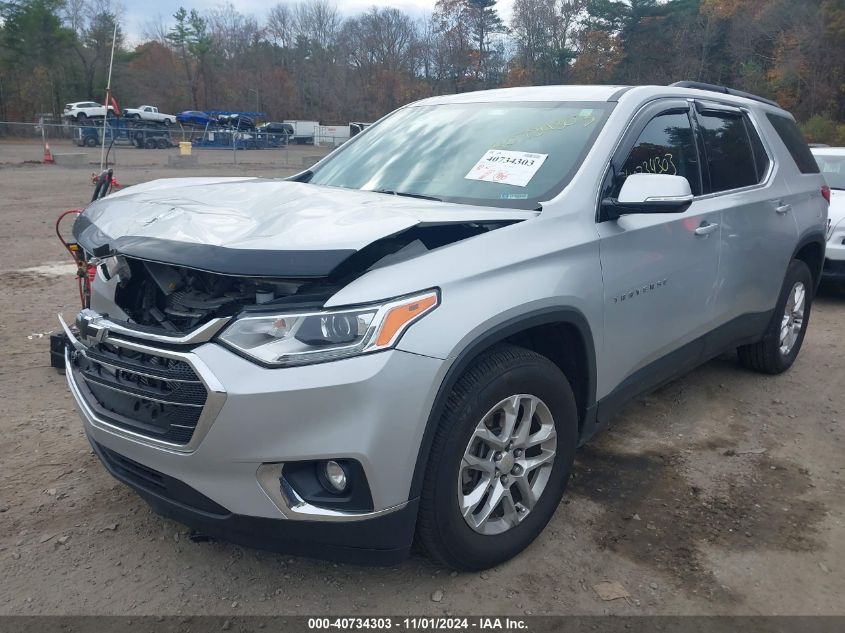 VIN 1GNEVGKW5KJ266801 2019 Chevrolet Traverse, 1LT no.2