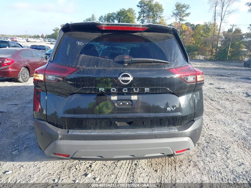 2023 Nissan Rogue Sv Fwd VIN: JN8BT3BA2PW411189 Lot: 40734313