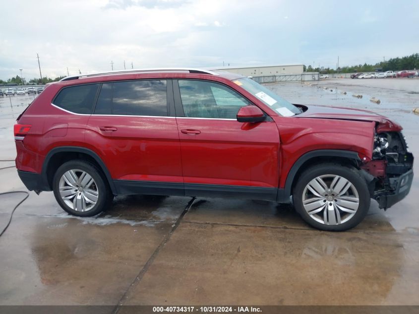 2019 Volkswagen Atlas 3.6L V6 Se W/Technology VIN: 1V2WR2CA6KC526844 Lot: 40734317