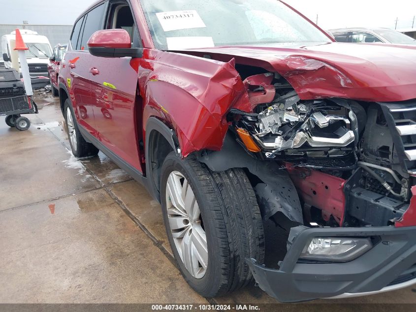 2019 Volkswagen Atlas 3.6L V6 Se W/Technology VIN: 1V2WR2CA6KC526844 Lot: 40734317