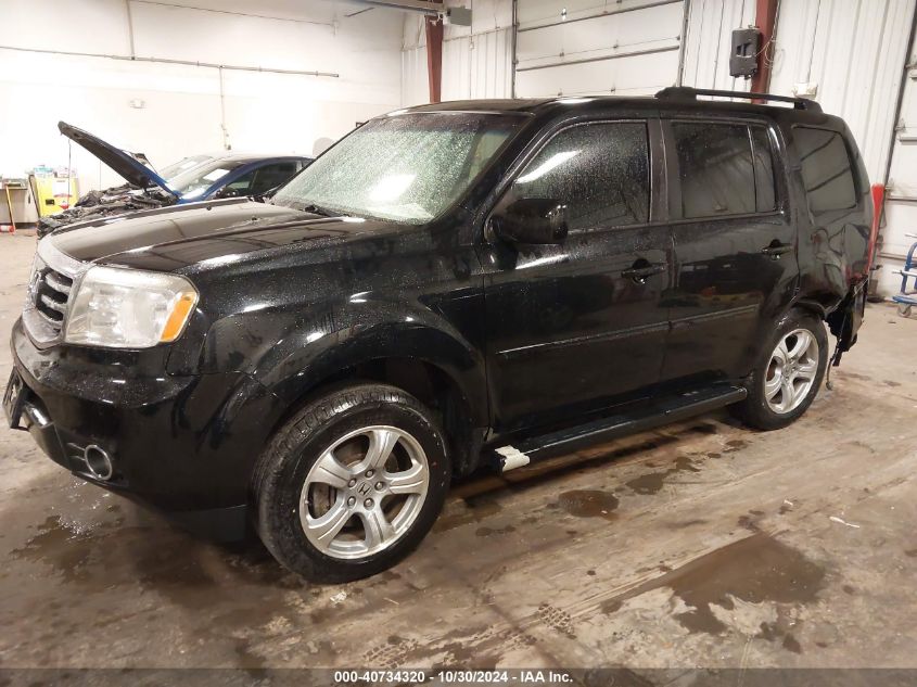 VIN 5FNYF4H56DB067086 2013 HONDA PILOT no.2