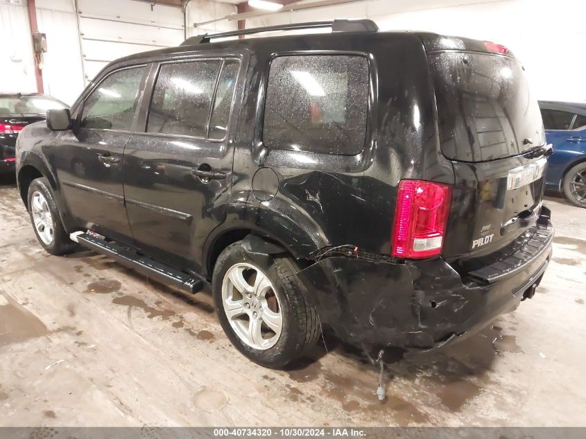 VIN 5FNYF4H56DB067086 2013 HONDA PILOT no.3