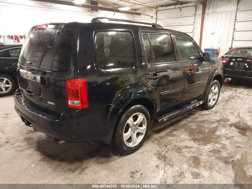 VIN 5FNYF4H56DB067086 2013 HONDA PILOT no.4