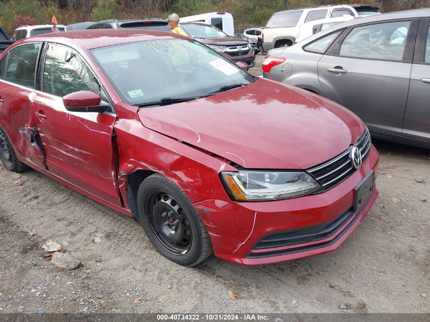 2017 Volkswagen Jetta 1.4T S VIN: 3VW2B7AJ2HM283039 Lot: 40734322