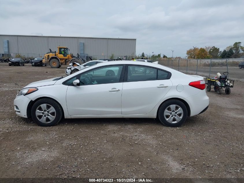 2015 Kia Forte Lx VIN: KNAFX4A69F5400566 Lot: 40734323