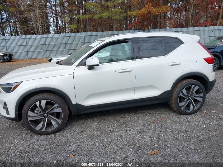 2024 Volvo Xc40 B5 Plus Bright Theme VIN: YV4L12UE2R2356332 Lot: 40734339