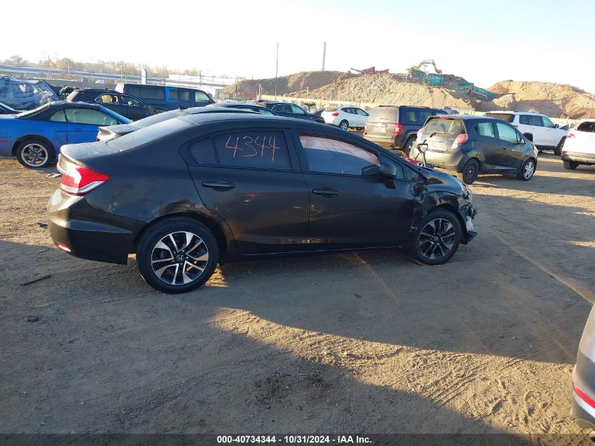 2013 Honda Civic Ex VIN: 19XFB2F8XDE270346 Lot: 40734344