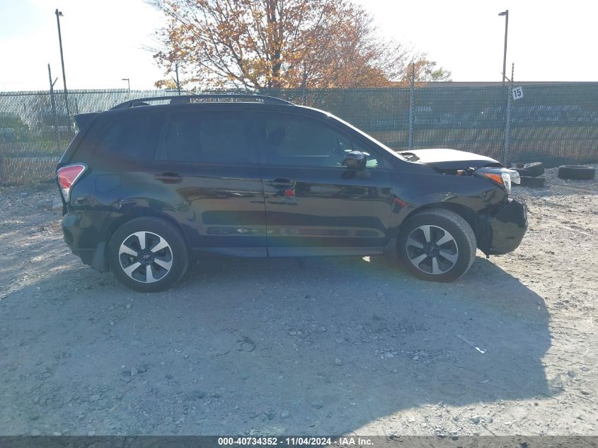 2018 Subaru Forester 2.5I Premium VIN: JF2SJAGC7JH401481 Lot: 40734352