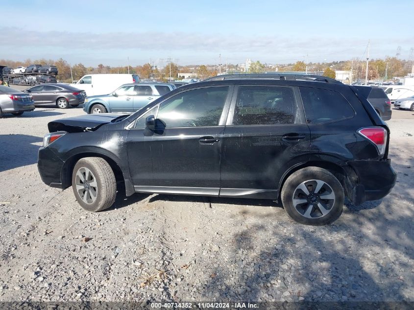 2018 Subaru Forester 2.5I Premium VIN: JF2SJAGC7JH401481 Lot: 40734352