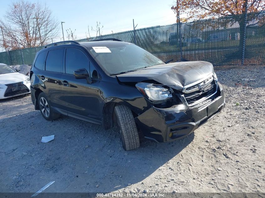 2018 Subaru Forester 2.5I Premium VIN: JF2SJAGC7JH401481 Lot: 40734352