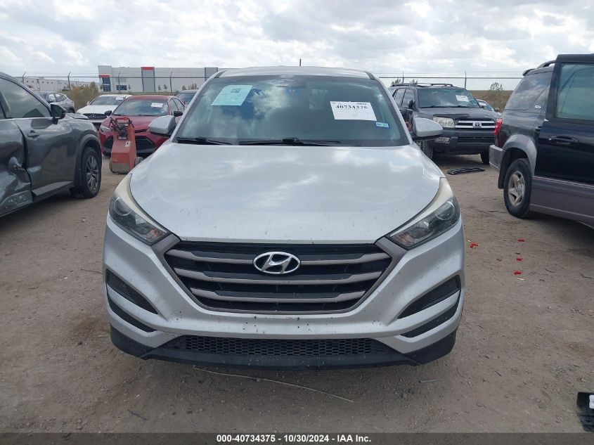 2016 Hyundai Tucson Se VIN: KM8J23A46GU093056 Lot: 40734375