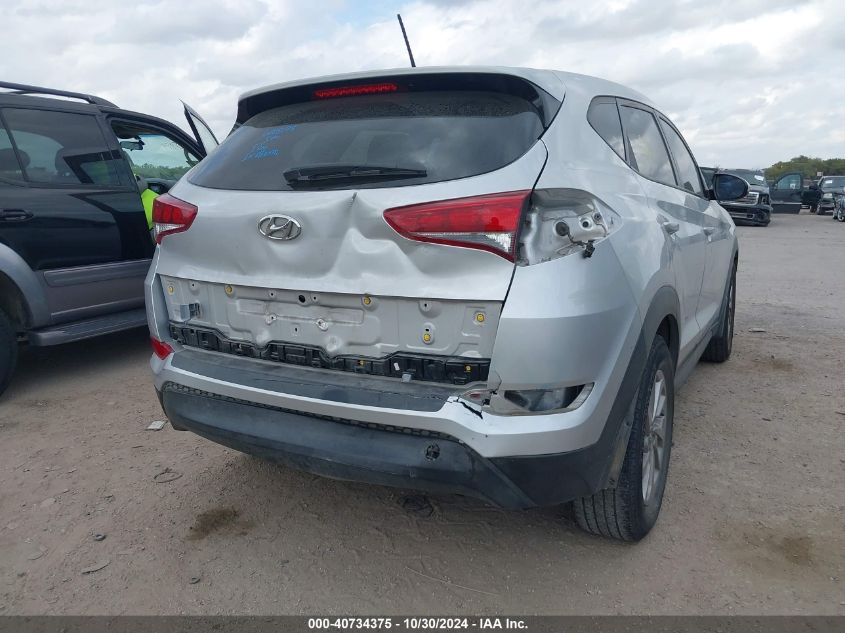 2016 Hyundai Tucson Se VIN: KM8J23A46GU093056 Lot: 40734375