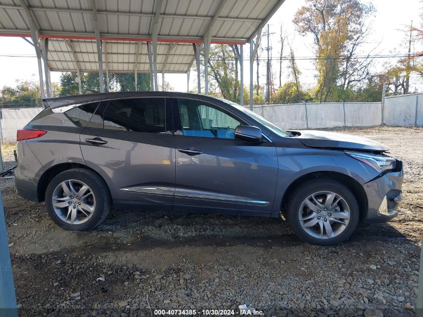 2020 Acura Rdx Advance Package VIN: 5J8TC2H77LL010224 Lot: 40734385